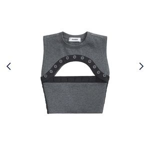 Danielle Guizio contrast top